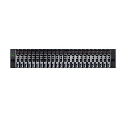 24Bay 2.4TB SAS 12Gbps Servidor de almacenamiento de red 10k 8GB RJ45 Base T ISCSI 10Gbps