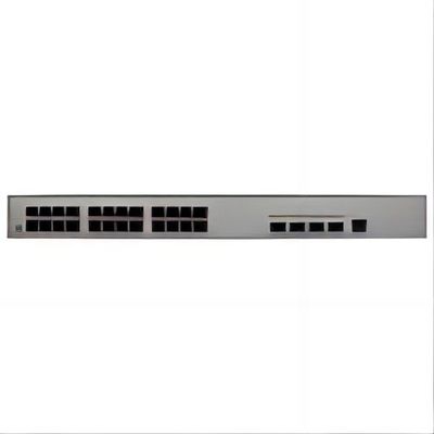 Interruptor de red de soporte VLAN 10/100/1000Mbps Tasa de transmisión 24 puertos con alimentación de CA