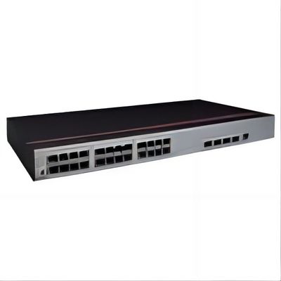 Interruptor de red de soporte VLAN 10/100/1000Mbps Tasa de transmisión 24 puertos con alimentación de CA