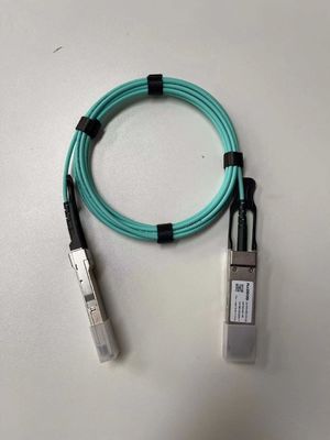 Cables ópticos activos compatibles con Mellanox QDD-400G-A10 para la transmisión de datos de velocidad