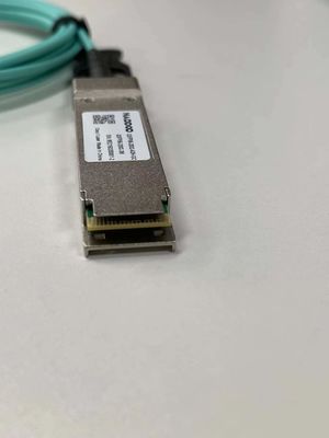 Cables ópticos activos compatibles con Mellanox QDD-400G-A10 para la transmisión de datos de velocidad