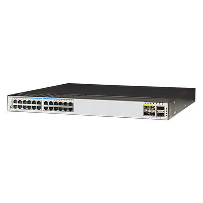 Comutador QSFP de 24 puertos GE RJ45 4 puertos 10G SFP 2 puertos 40G con soporte VLAN y ventilador de escape