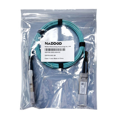 EDR 100Gb/S QSFP28 15m AOC IB Cable óptico activo Compatible con Mellanox