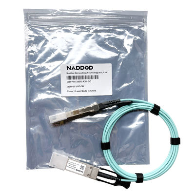 EDR 100Gb/S QSFP28 15m AOC IB Cable óptico activo Compatible con Mellanox