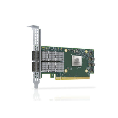 Las tarjetas de adaptador Ethernet MCX623106AN-CDAT QSFP28 10/100Mbps