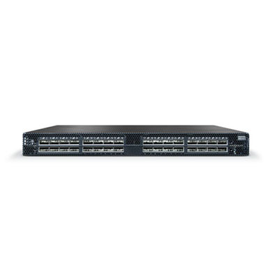 MSN3700-CS2F 100GbE 1U Switch Ethernet abierto 32 puertos QSFP28 2 PS AC x86 CPU Proceso de aire de profundidad estándar P2C