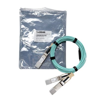15m 200Gb/S 400Gb/S QSFP-DD IB HDR Cable óptico activo Cable AOC para Mellanox