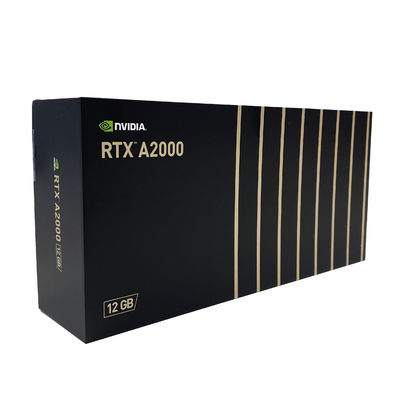 Tarjeta gráfica de 12g 60Mhs GDDR6 RTX A2000 Tarjeta gráfica de vídeo para entusiastas de los juegos