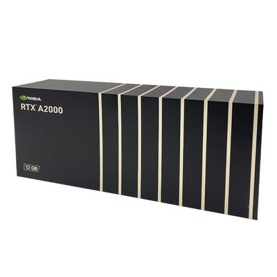 Tarjeta gráfica de 12g 60Mhs GDDR6 RTX A2000 Tarjeta gráfica de vídeo para entusiastas de los juegos