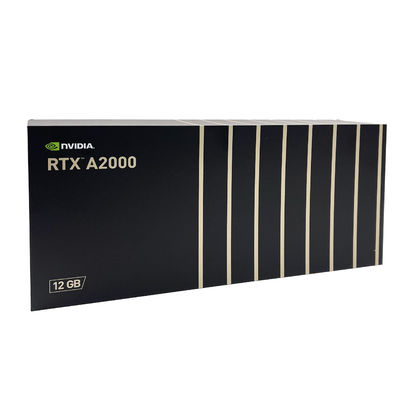 Tarjeta gráfica de 12g 60Mhs GDDR6 RTX A2000 Tarjeta gráfica de vídeo para entusiastas de los juegos