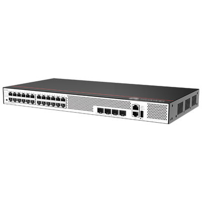 S5735-L24T4S-A1 Puertos 24*10/100/1000BASE-T Puertos 4*GE SFP Potencia CA IP Enrutamiento OSPFv3
