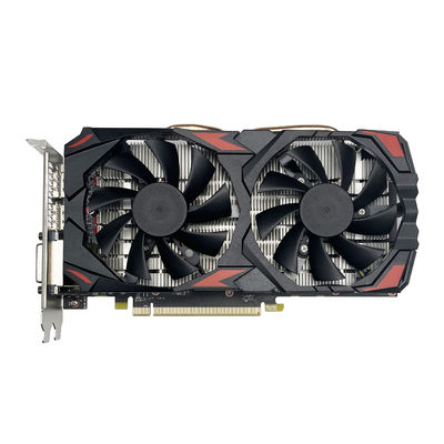 PCI E 3.0x16 Bus de tarjetas AMD RX580 Tarjeta gráfica de 4 GB para escritorio de estación de trabajo