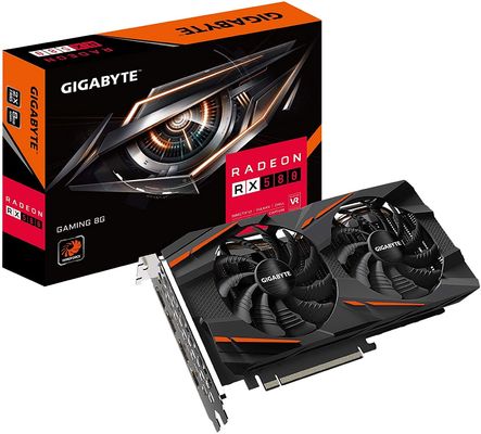 Tarjeta gráfica de 8 GB DDR5 Radeon RX580 RX6800xt RX6700xt RX6600xt