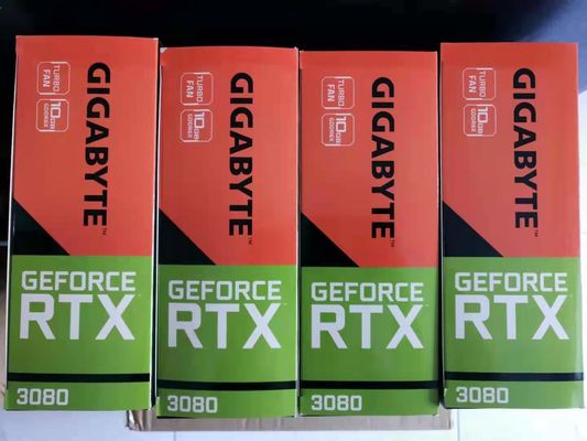 1710Mhz Core Clock GPU Card Gigabyte GeForce RTX 3080 Tarjeta de video para juegos