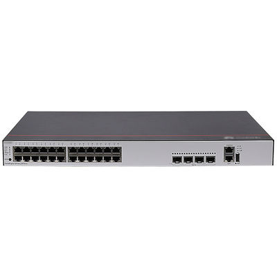 Apoyo VLAN CloudEngine S5735-L24P4X-A 24 puertos Gigabit 4 10G Optical POE Network Managed Switch