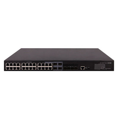 Disponibilidad de stock S5130-EI 24/32/48 Puerto Poe Ethernet Switch de red para la red