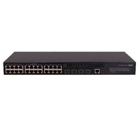 Tasa de transmisión 10/100/1000Mbps H3C LS-S5130S-28S-HPWR-EI Red de fibra Poe Switch