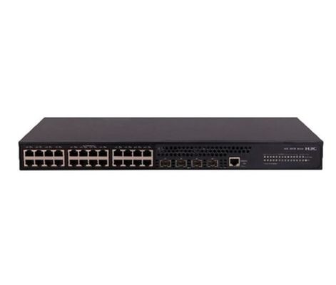 Tasa de transmisión 10/100/1000Mbps H3C LS-S5130S-28S-HPWR-EI Red de fibra Poe Switch