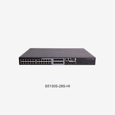 S5130S-28S-HI Ethernet Switch con MTBF año 174.61 y capacidad de reenvío 96Mpps